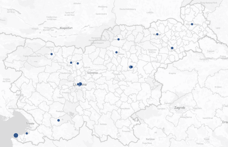 Vstopna Točka Zemljevid Institucij Vaz